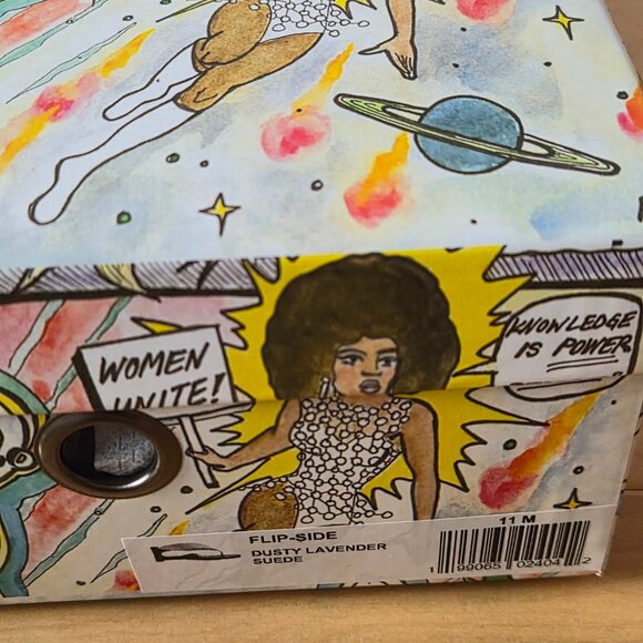 Jeffrey Campbell Flip-Side Dusty Lavender Sandals Size 11 - Picture 3 of 9